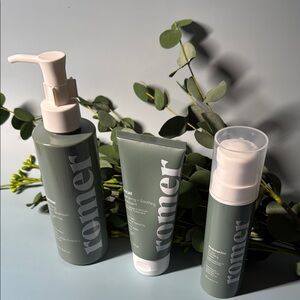romer Cleanse Treat Moisturize Skincare Set - New